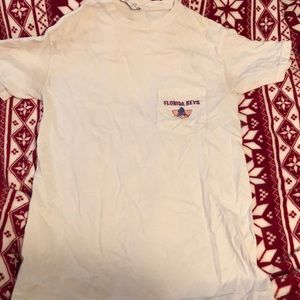 White Florida keys t shirt.